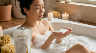 nanoil Kúpeľová soľ z Mŕtveho mora
